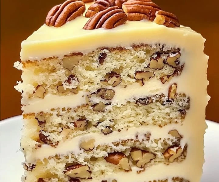 Butter Pecan Cake Recipe - Moist