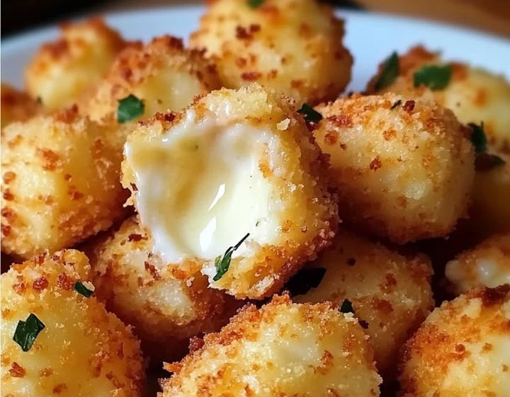 Cheesy Parmesan Mozzarella Bites Recipe