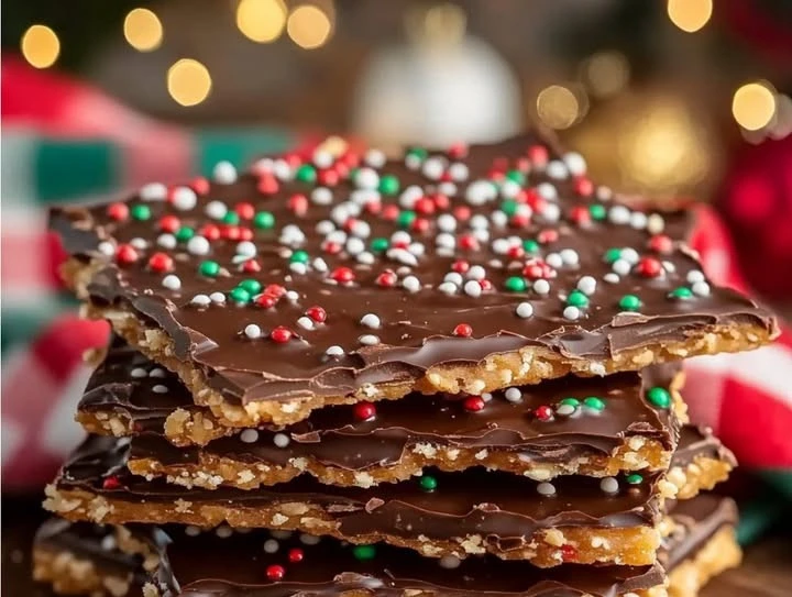 Christmas Crack | Saltine Cracker Toffee