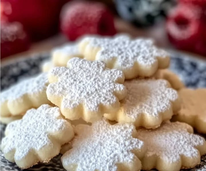 Condensed Milk Snow Cookies Recipe