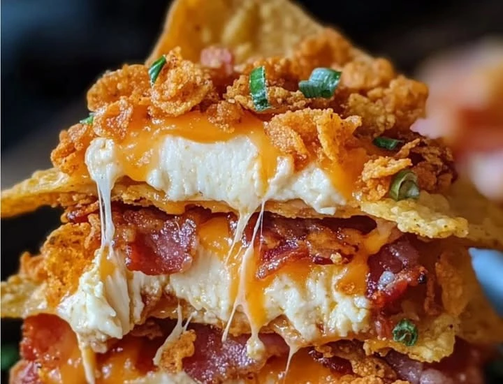 Cream Cheese and Bacon Stuffed Doritos Chicken