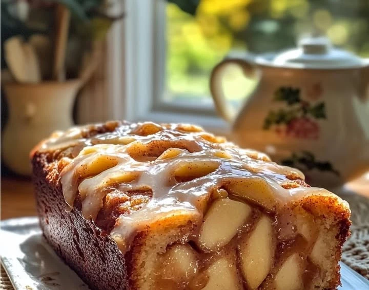 Homemade Apple Cinnamon Swirl Loaf