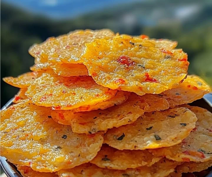 Pimento Cheese Crisps Recipe 🧀✨