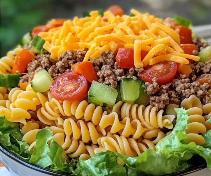 Taco Pasta Salad Recipe