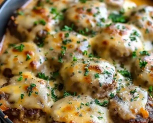 Amish Hamburger Steak Bake