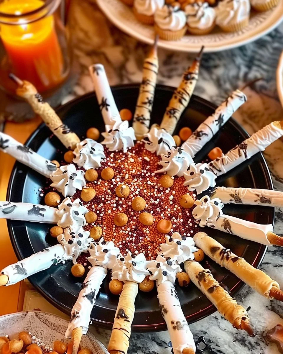Halloween Ashtray Treats displayed for a festive party environment