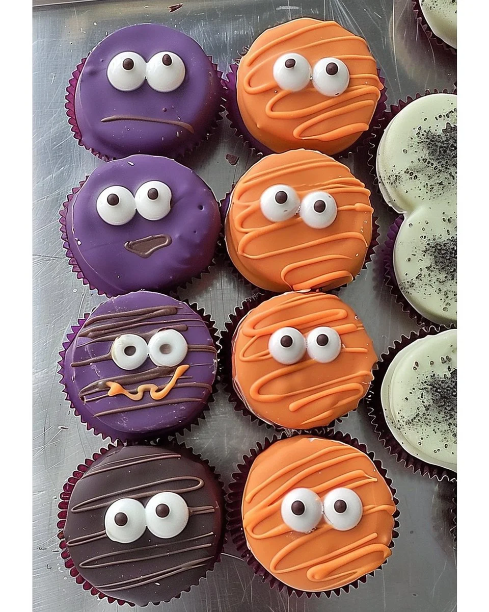 Halloween / Fall Chocolate Covered Oreos - Etsy 2 Halloween themed chocolate covered Oreos for fall celebrations