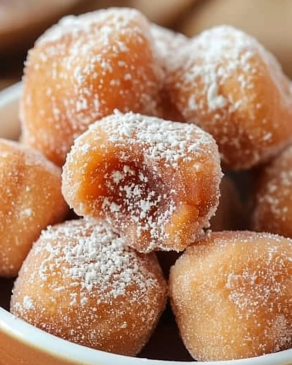 Healthy air fryer churro bites served on a plate, sprinkled with cinnamon sugar