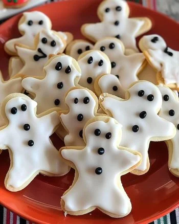 Soft and chewy sugar cookies served on a plate