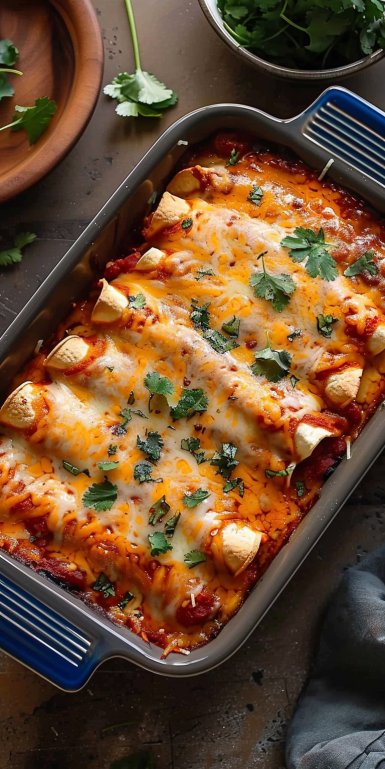Easy Bean and Cheese Enchiladas 4 Easy Bean and Cheese Enchiladas