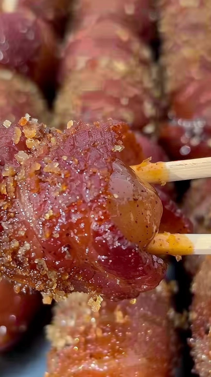 Bacon Wrapped Little Smokies 4 Bacon Wrapped Little Smokies