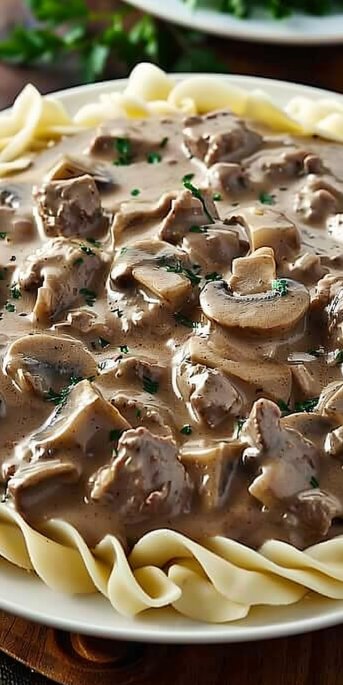 Old Fashioned Beef Stroganoff Recipe
