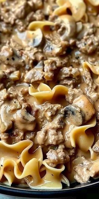 Ground Beef Stroganoff 4 Ground Beef Stroganoff