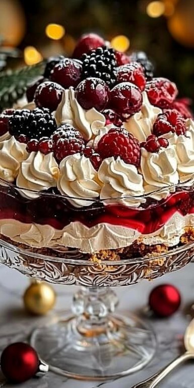 Christmas Pavlova Trifle