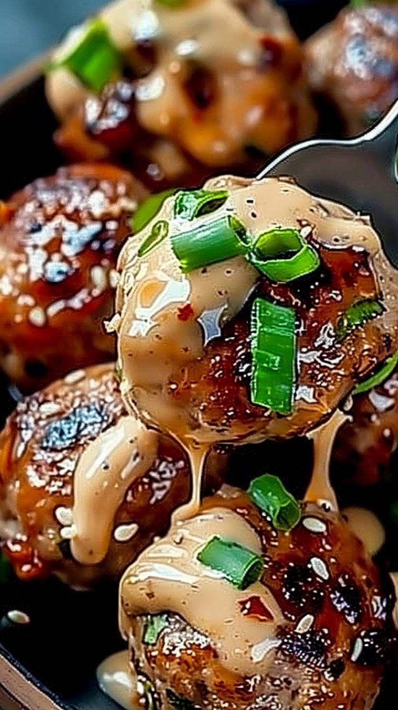 Korean BBQ Meatballs with Spicy Mayo Dip 4 Korean BBQ Meatballs with Spicy Mayo Dip: A Flavor-Packed Beginner-Friendly Recipe