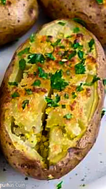 Air Fryer Baked Potatoes 4 Air Fryer Baked Potatoes