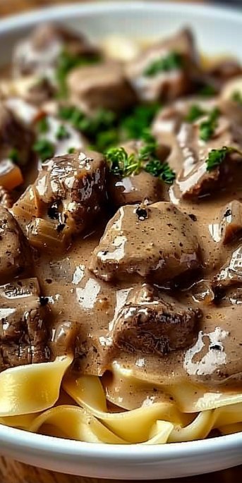 Old Fashioned Beef Stroganoff Recipe