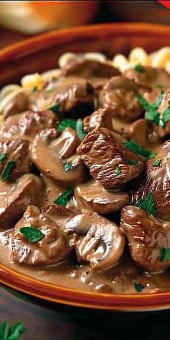 Easy Beef Stroganoff