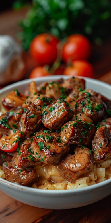 Slow Cooker Beef Stroganoff 4 Slow Cooker Beef Stroganoff