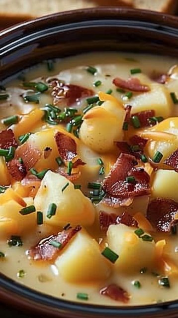 Crock Pot Crack Potato Soup