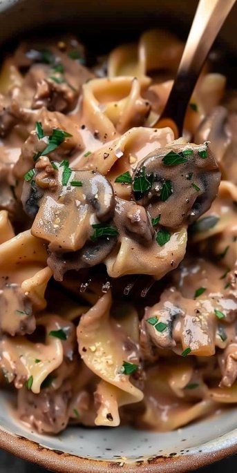 World's Best Beef Stroganoff