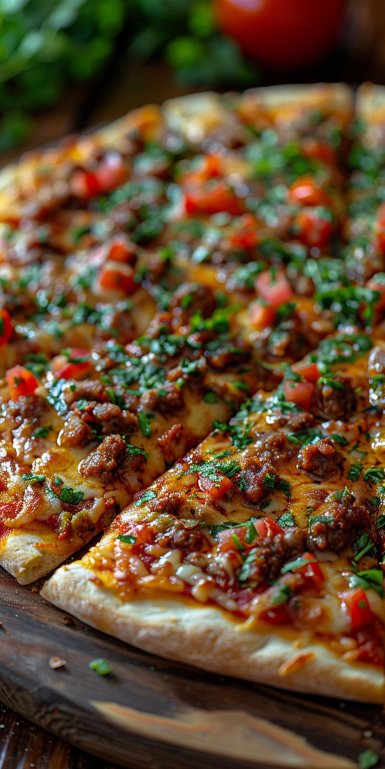 Homemade Mexican Pizza Recipe 4 Homemade Mexican Pizza Recipe - Easy & Delicious Meal