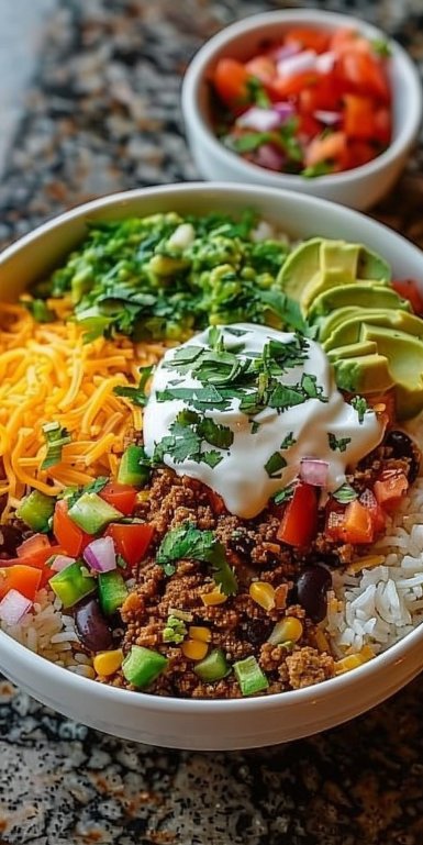 Taco Rice Bowl 4 Taco Rice Bowl