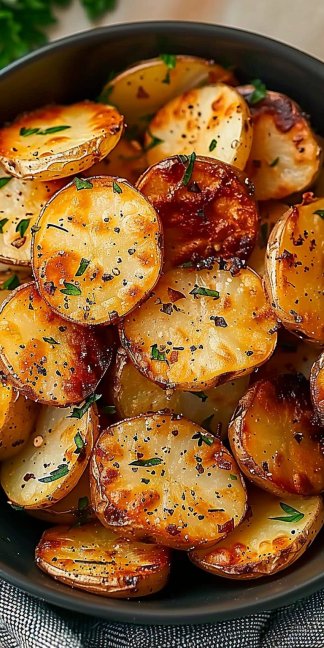 Air Fryer Sliced Potatoes 4 Air Fryer Sliced Potatoes