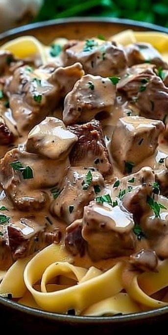 Classic Beef Stroganoff