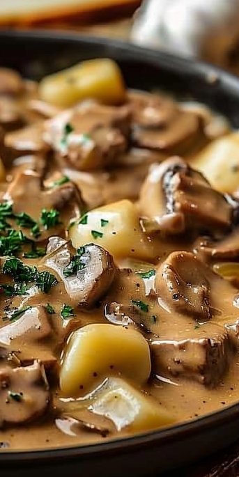 Beef Stroganoff