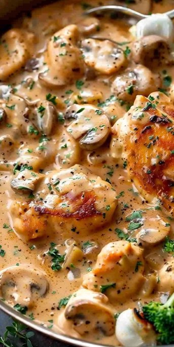 Chicken Stroganoff