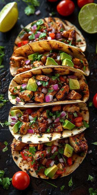 Chicken Tacos 4 Chicken Tacos