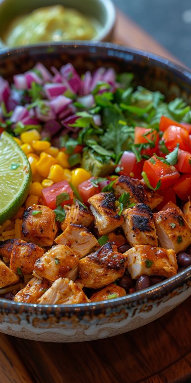 Chicken Burrito Bowl 4 Chicken Burrito Bowl