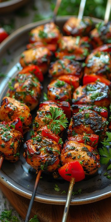 Skewers (Puerto Rican Chicken Skewers) 4 Skewers (Puerto Rican Chicken Skewers)