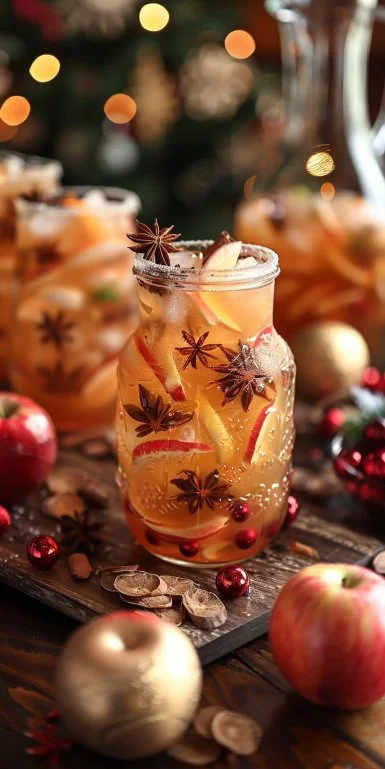 Non-alcoholic Christmas Punch recipe for festive celebrations