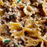 Creamy Parmesan Garlic Beef Bowtie Pasta 5 creamy parmesan garlic beef bowtie pasta 2025 11 09 220317 150x150 1