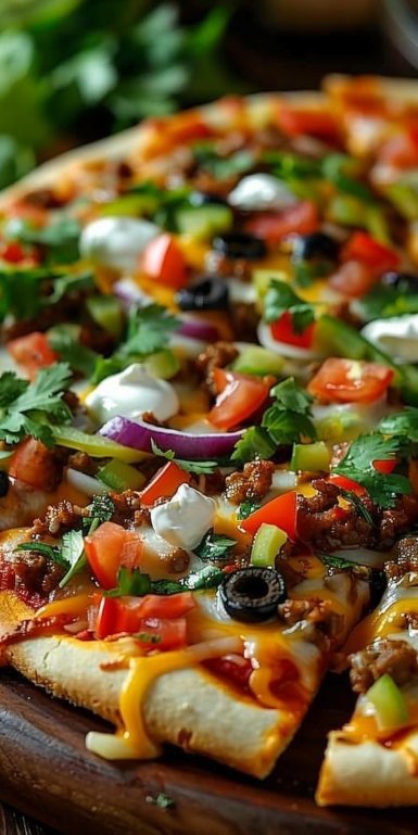 Best Taco Pizza Recipe 4 Best Taco Pizza Recipe: Bold, Spicy, and Delicious