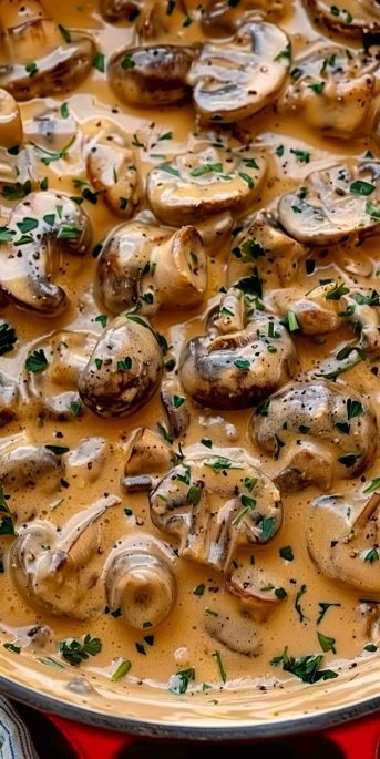 Vegetarian Mushroom Stroganoff