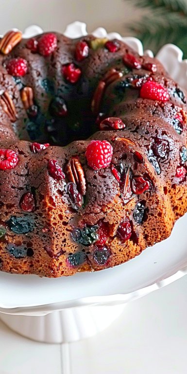 Christmas Fruit Bundt Cake