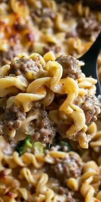 Hearty Italian Sausage Bake with Broccoli 3 Hearty Italian sausage bake with broccoli in a baking dish