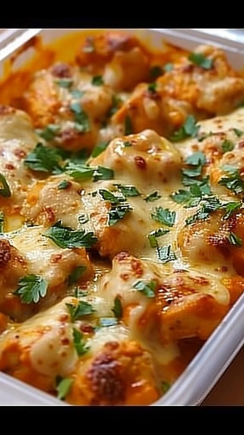 High-Protein Creamy Garlic Cheesy Chicken & Potatoes! Only 502 Calories! 3 Delicious high-protein creamy garlic cheesy chicken with potatoes