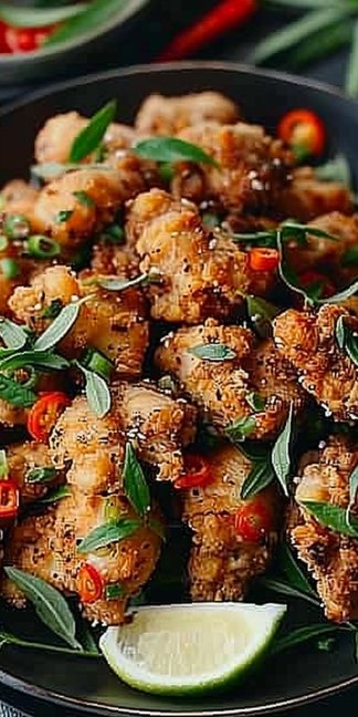 Air Fryer Salt and Pepper Chicken 4 Air Fryer Salt and Pepper Chicken