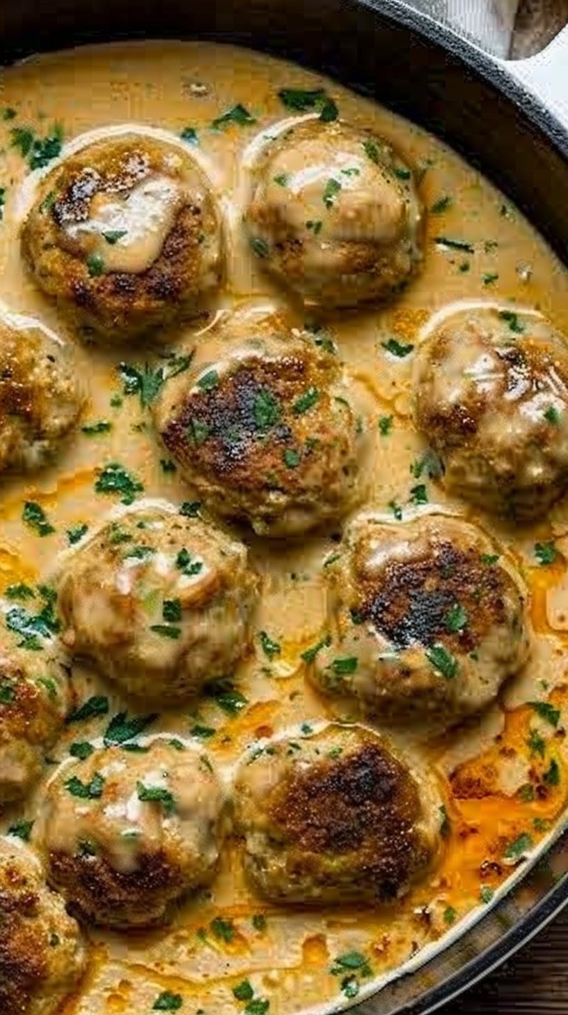 Delicious Healthy Turkey Meatballs in Creamy Sauce: Perfect for Dinner 4 Amazing Keto Turkey Meatballs In A Creamy Sauce: This Is How to English