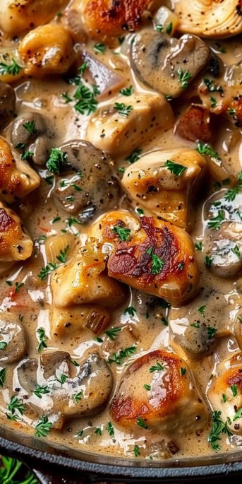 Chicken Stroganoff