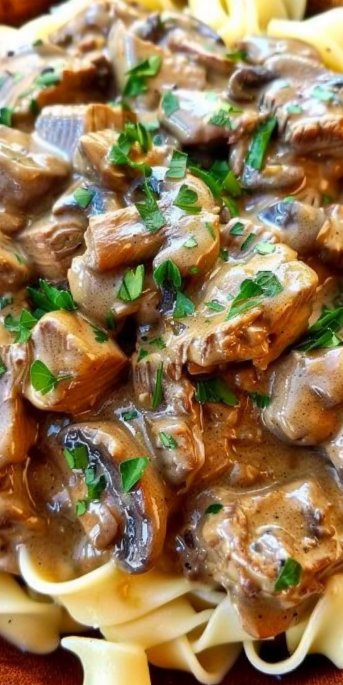 Classic Beef Stroganoff