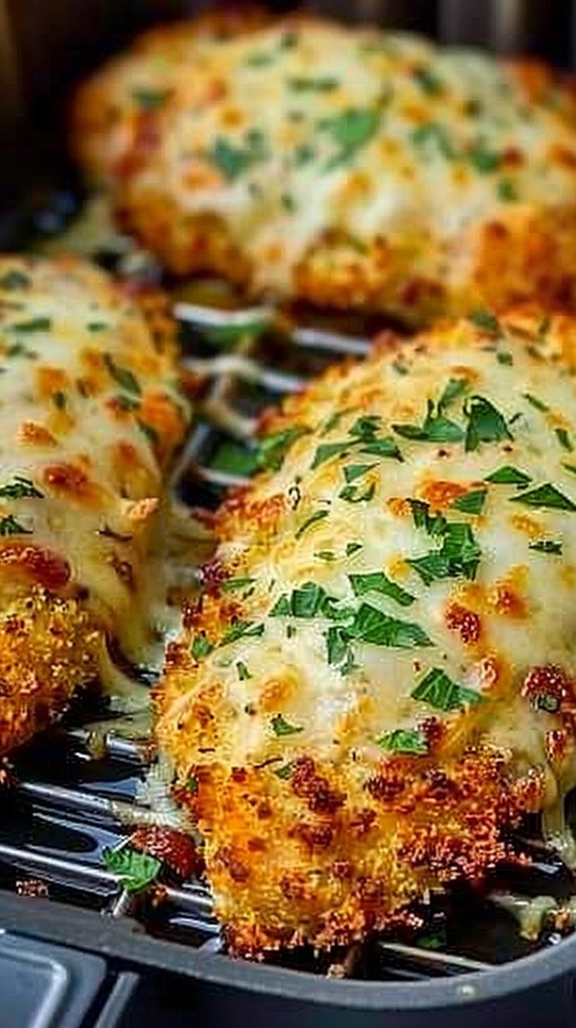 Crispy Air Fryer Chicken Parmesan 4 Crispy Air Fryer Chicken Parmesan