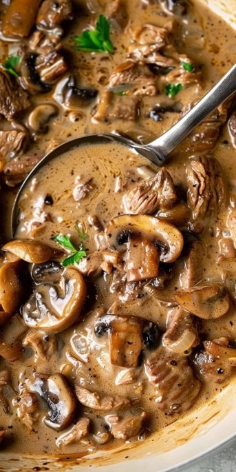 Easy Beef Stroganoff 4 Easy Beef Stroganoff
