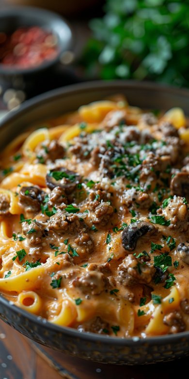 Beef Stroganoff