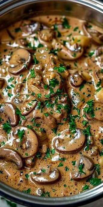 Crockpot Beef Stroganoff 4 Crockpot Beef Stroganoff