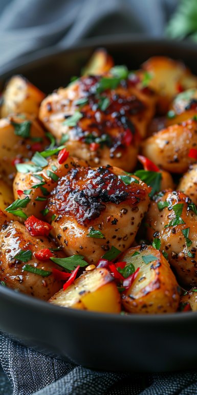 Crockpot Garlic Parmesan Chicken and Potatoes 4 Crockpot Garlic Parmesan Chicken and Potatoes